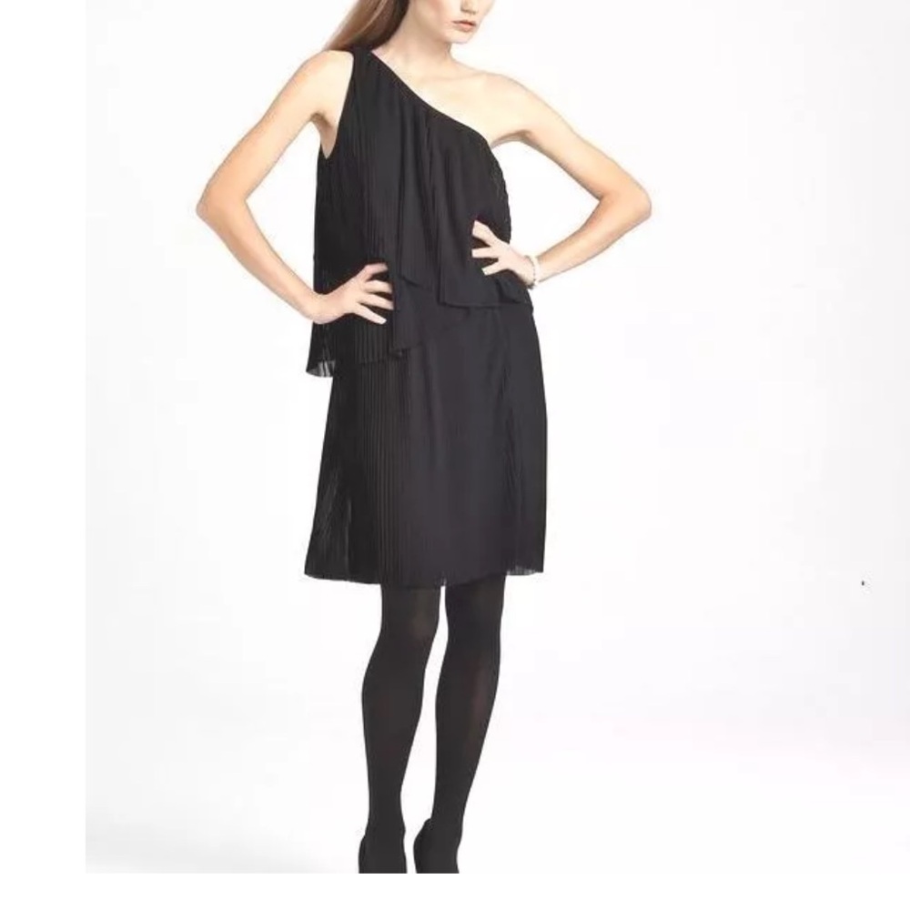 Michael Kors one Shoulder Black Dress